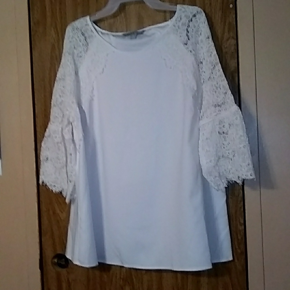 White lacey shirt